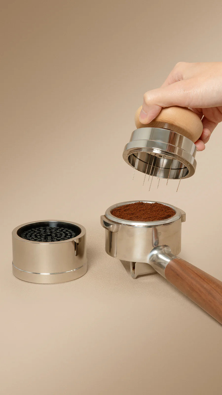 Timemore Pucks Espresso Accessories Set - Wood
