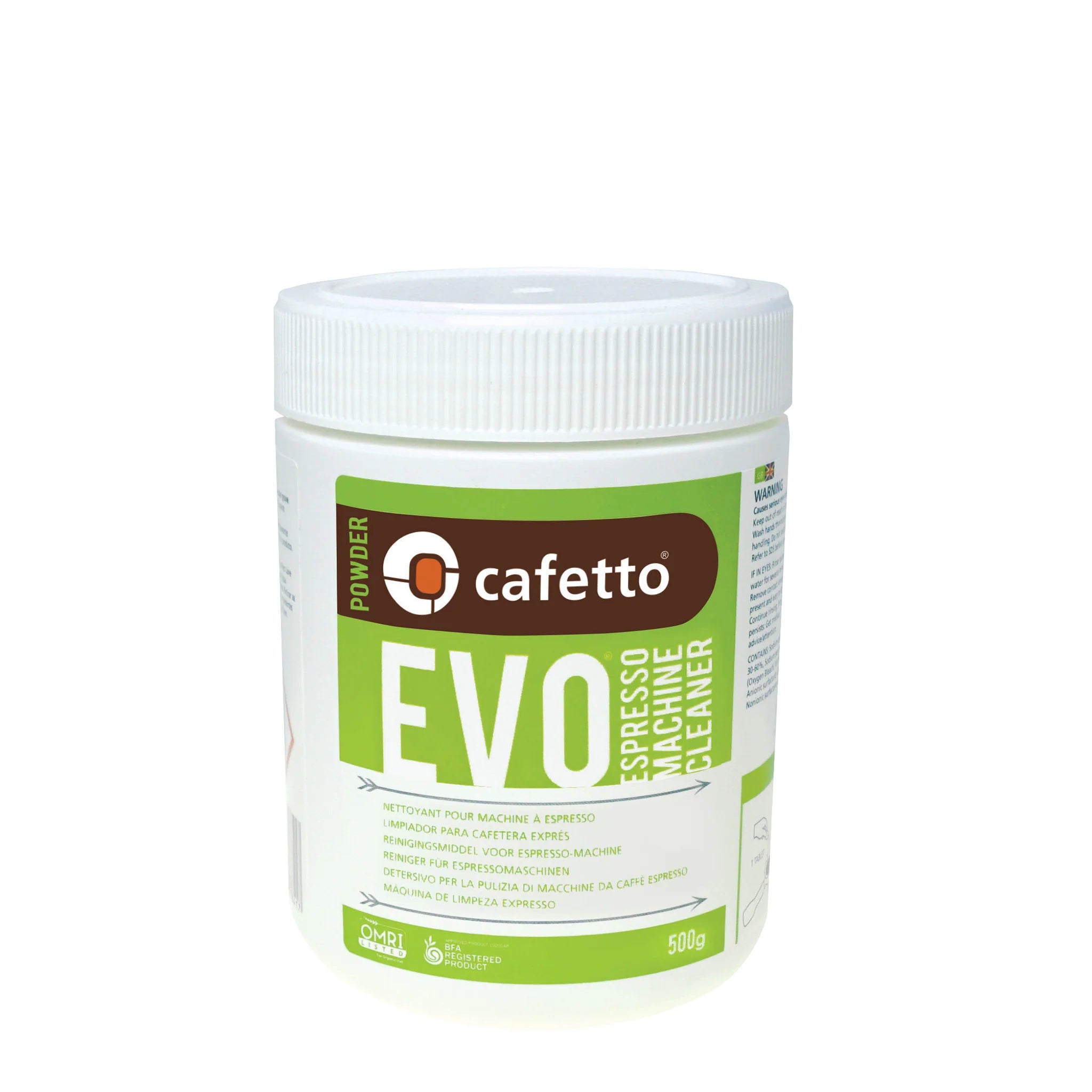 Cafetto Organic EVO Espresso Machine Cleaner 500g